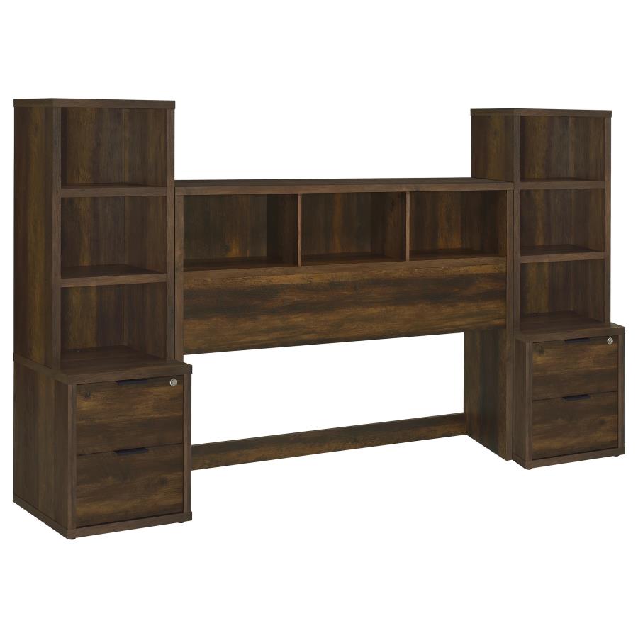 Westpark 3-piece Queen Bedroom Set Bookcase Headboard Pine-zoom-2