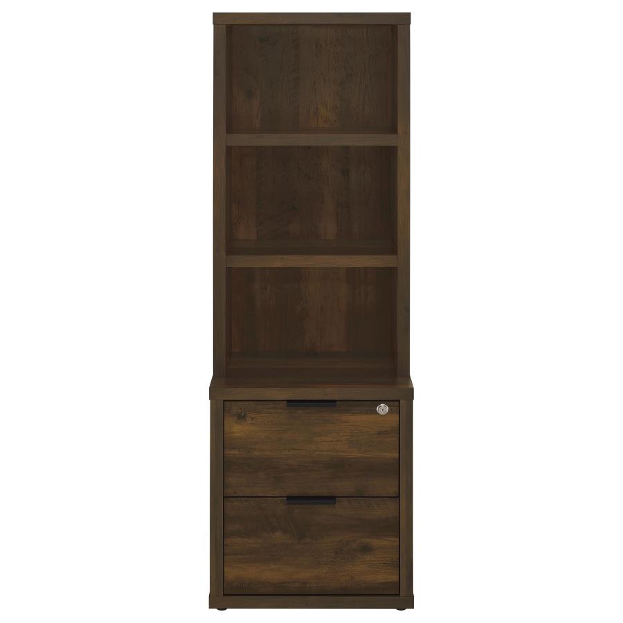 Westpark 3-piece Queen Bedroom Set Bookcase Headboard Pine-zoom-10