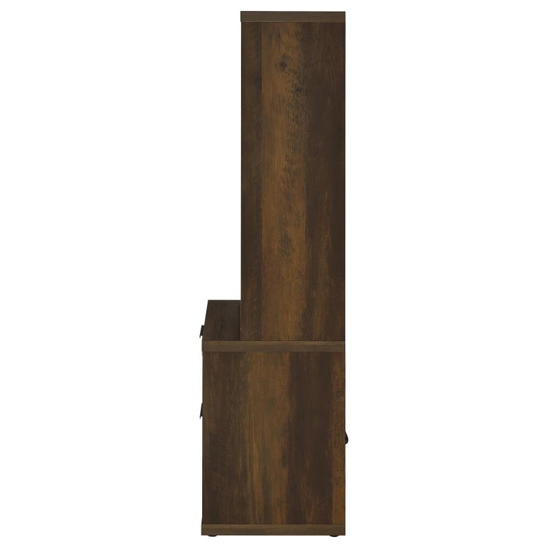 Westpark 3-piece Queen Bedroom Set Bookcase Headboard Pine-zoom-