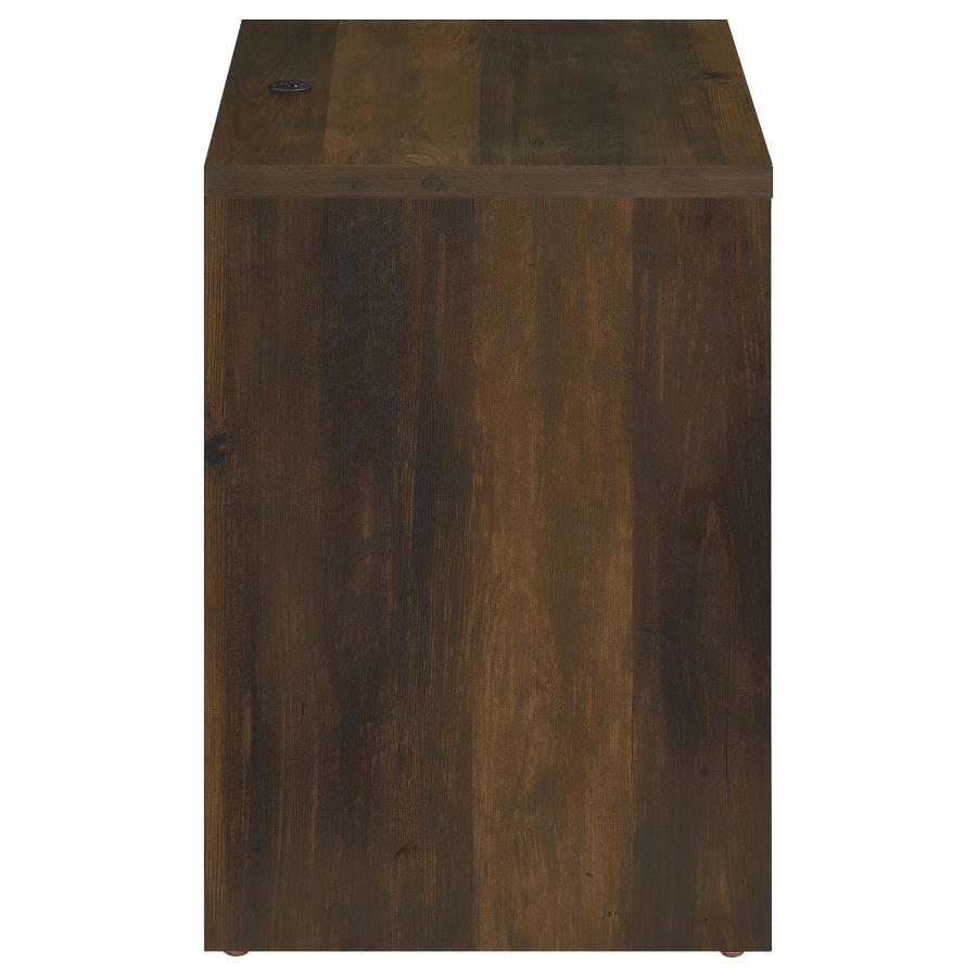 Westpark 2-drawer Nightstand LED Lights and USB Dark Pine-zoom-10