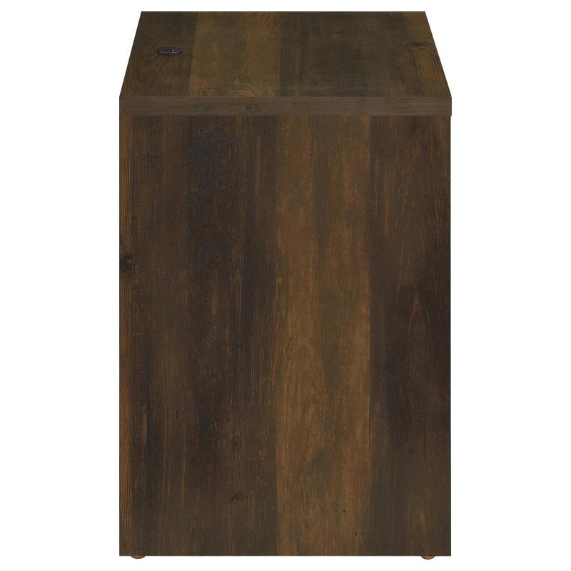 Westpark 2-drawer Nightstand LED Lights and USB Dark Pine-zoom-