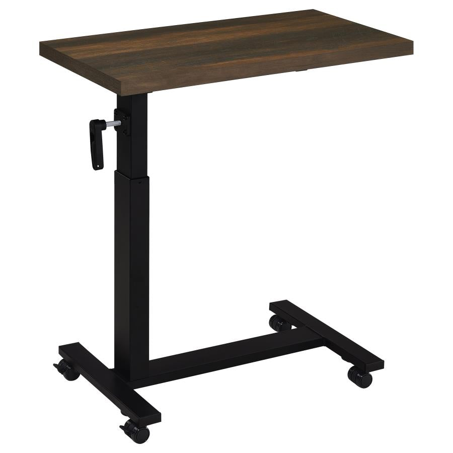 Westpark Height Adjustable Mobile Bedroom C-Table Dark Pine-zoom-4