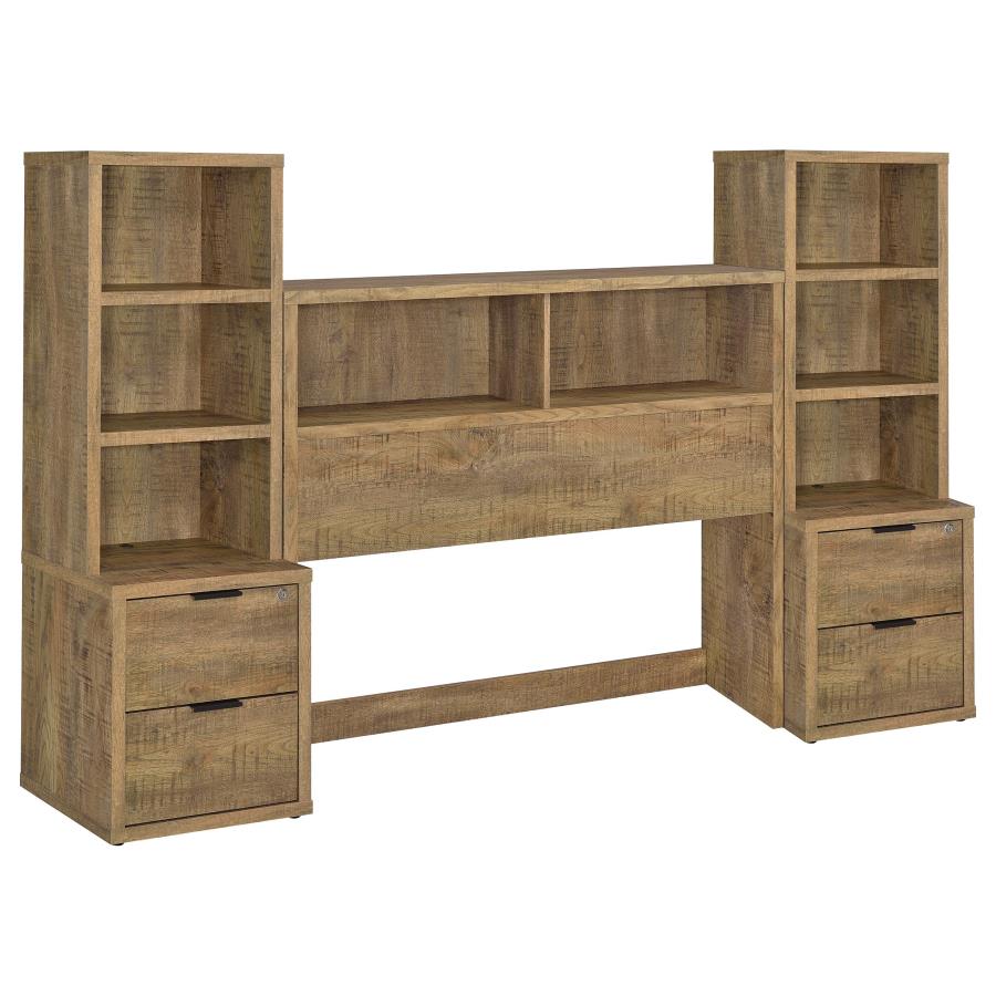Westpark 3-piece Full Bedroom Set Bookcase Headboard Mango-2