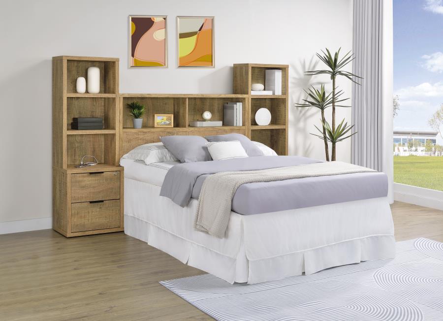 Westpark 49-inch Full Bookcase Headboard Mango-11