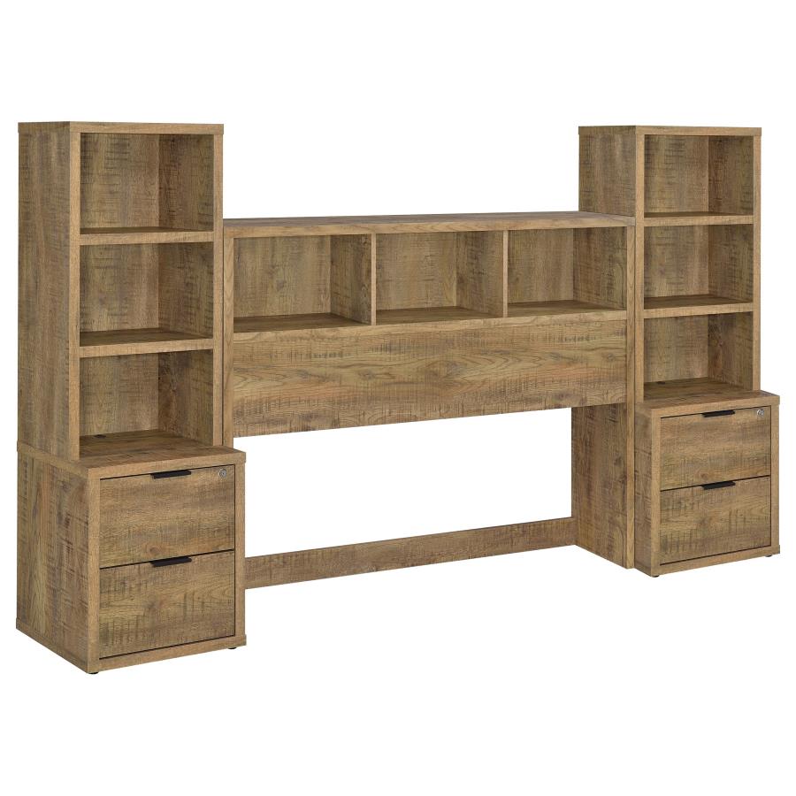 Westpark 3-piece Queen Bedroom Set Bookcase Headboard Mango-zoom-2