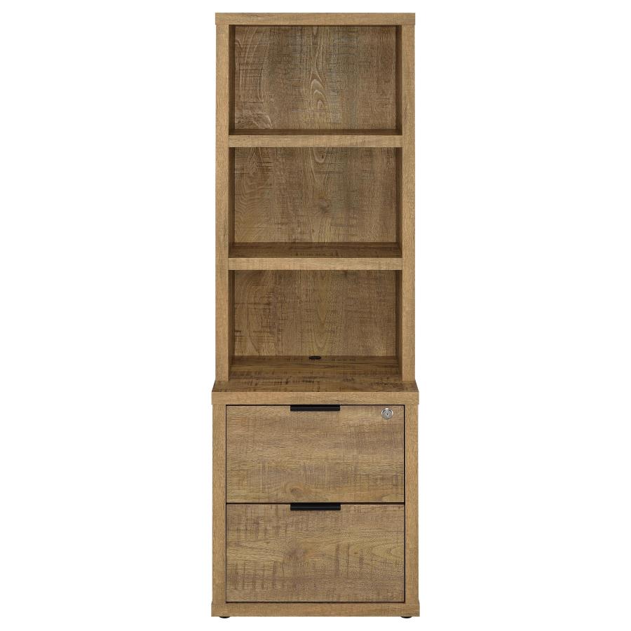 Westpark 3-piece Queen Bedroom Set Bookcase Headboard Mango-zoom-10