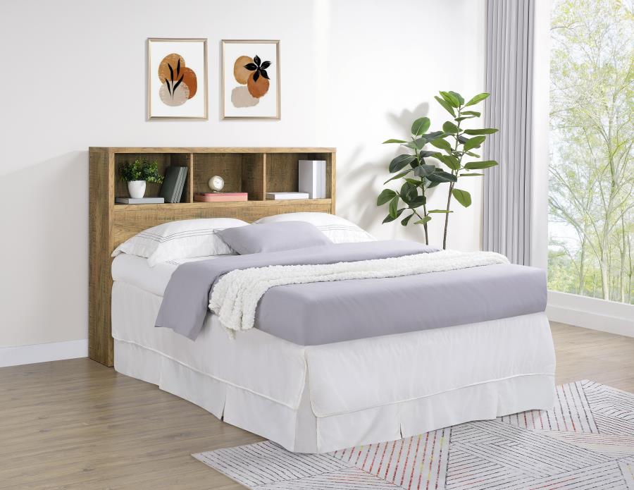 Westpark 49-inch Queen Bookcase Headboard Mango-zoom-2