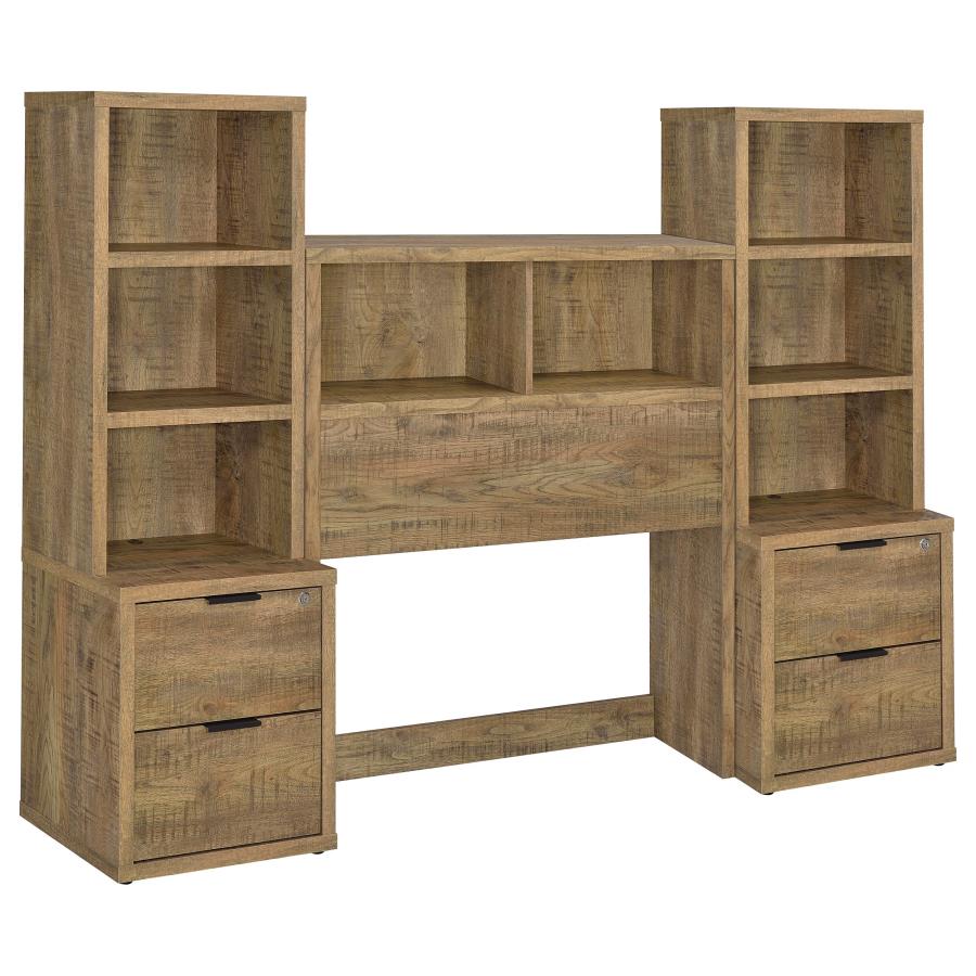 Westpark 3-piece Twin Bedroom Set Bookcase Headboard Mango-zoom-2