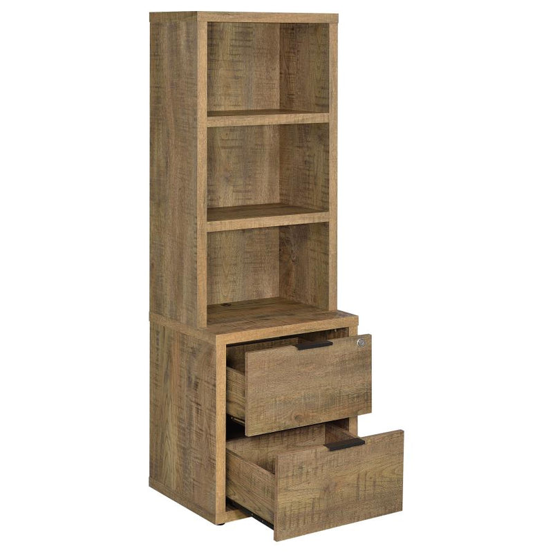 Westpark 3-piece Twin Bedroom Set Bookcase Headboard Mango-zoom-
