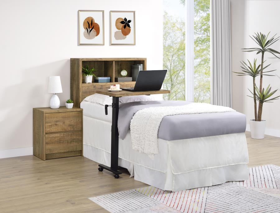 Westpark 49-inch Twin Bookcase Headboard Mango-9