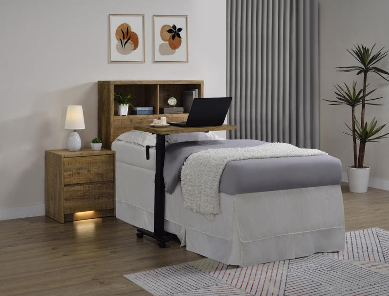 Westpark 49-inch Twin Bookcase Headboard Mango-zoom-