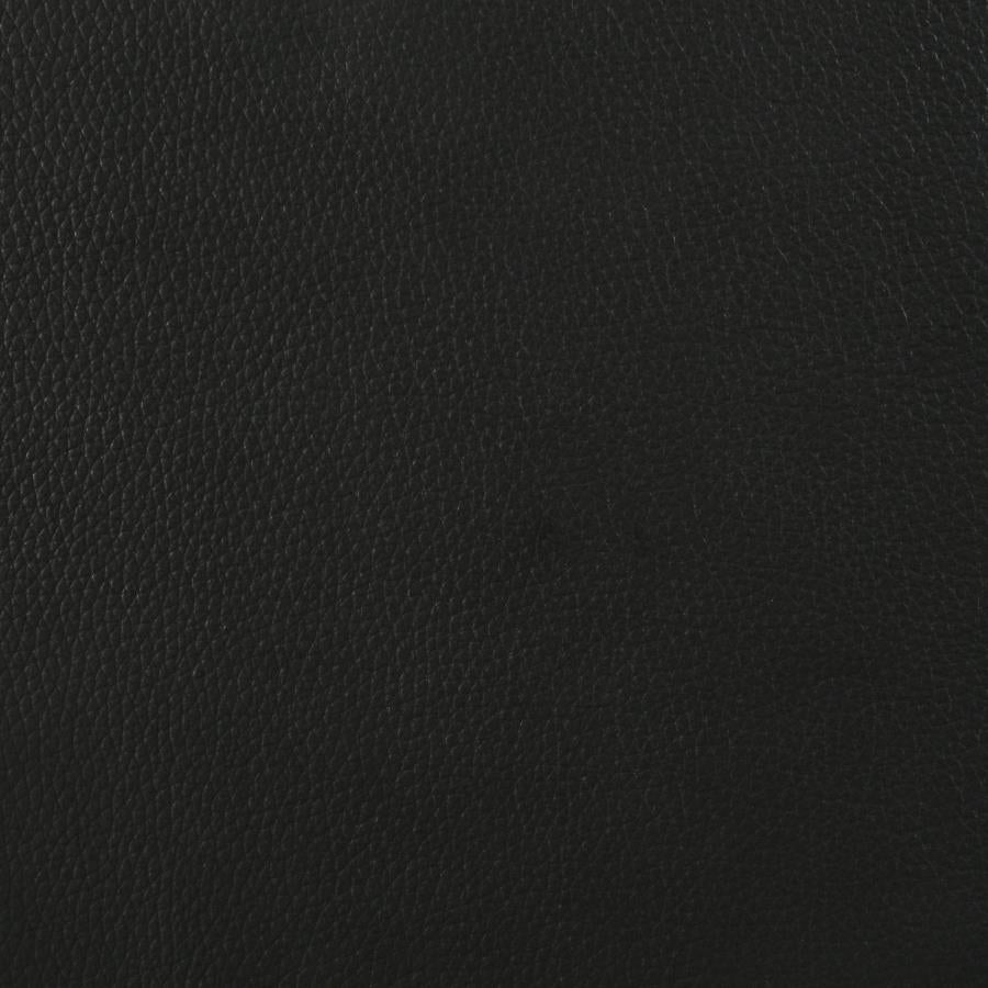 Medley Genuine Leather Queen Panel Platform Bed Black-zoom-8