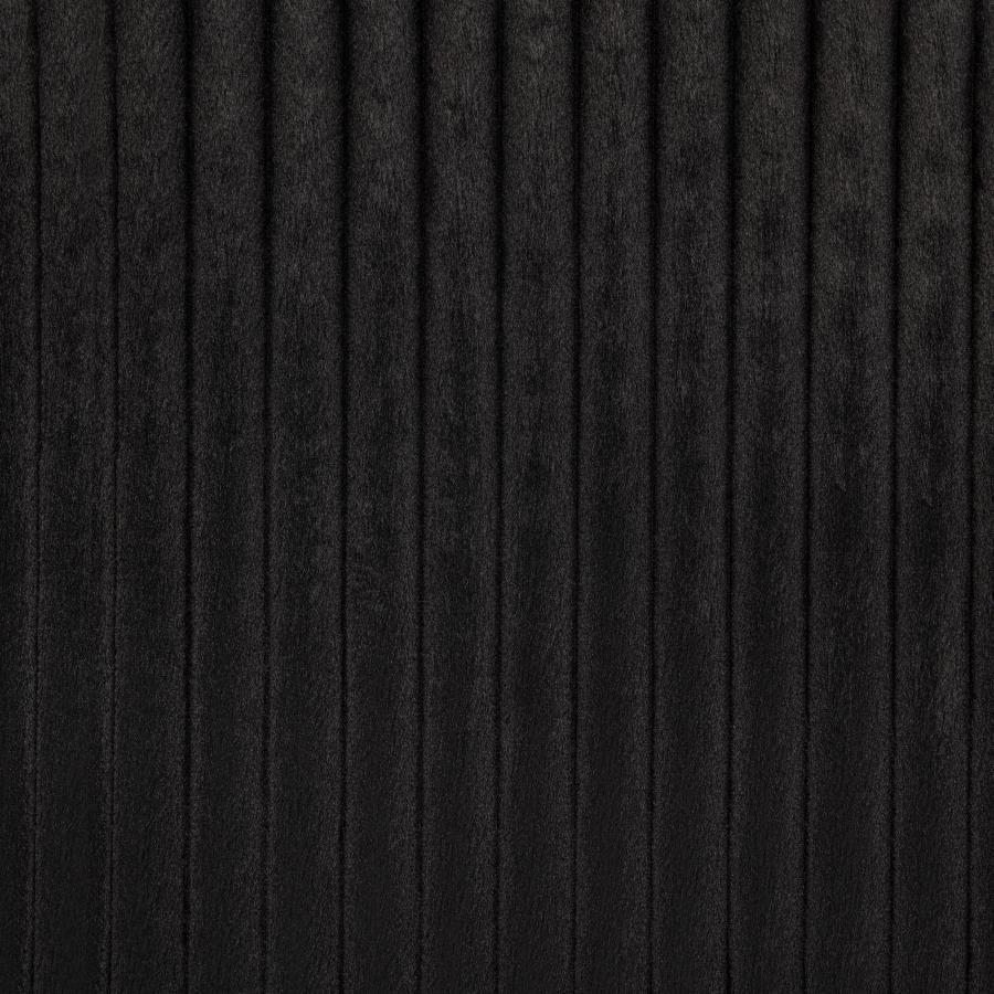 Centergrove Upholstered Eastern King Wingback TV Bed Black-zoom-13