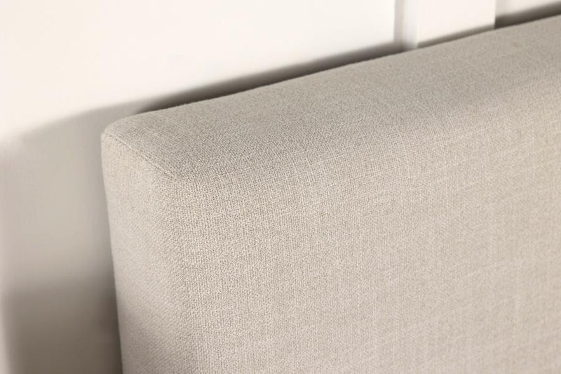 Pirro Upholstered Queen or Full Panel Headboard Sand-zoom-