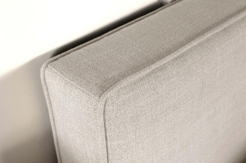 Kosmo Upholstered King Panel Headboard Sand-zoom-