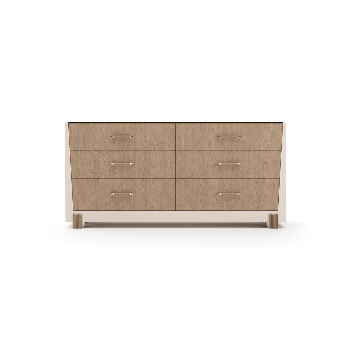 Caracole Counter Balance Dresser – front view – Lusso Furniture Miami