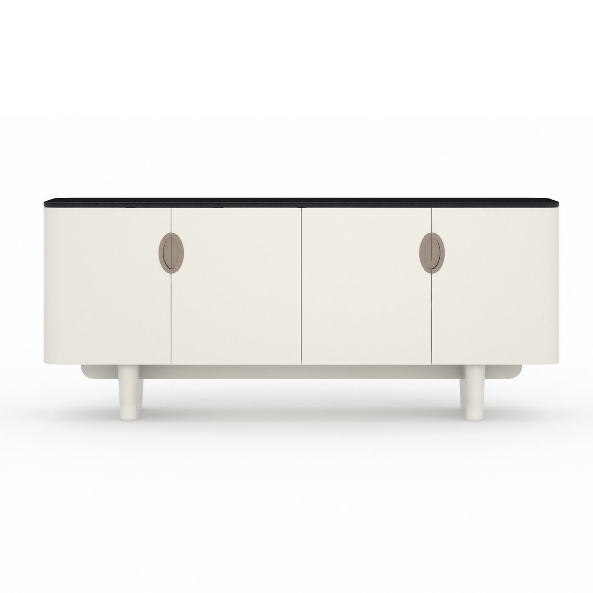 Caracole Paragon Sideboard – front view – Lusso Furniture Miami