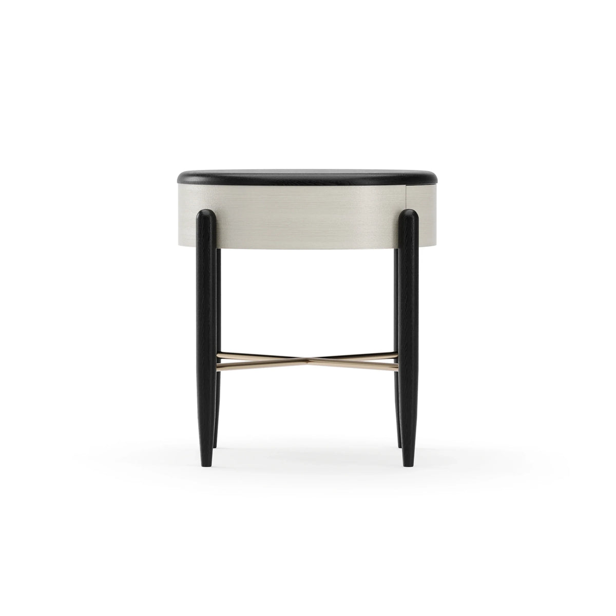 Caracole Madera Nightstand – side view – Lusso Furniture Miami