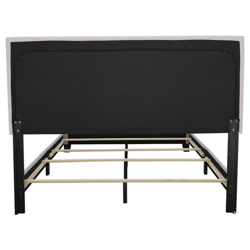 Boyd Upholstered California King Panel Bed Ivory-zoom-