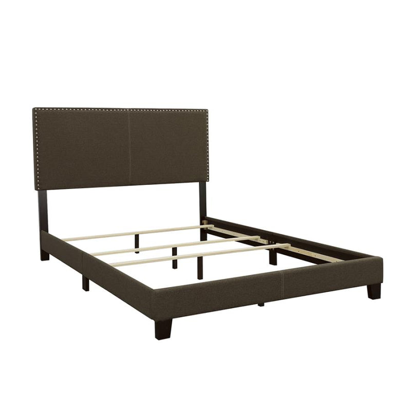 Boyd Upholstered Eastern King Panel Bed Charcoal-zoom-