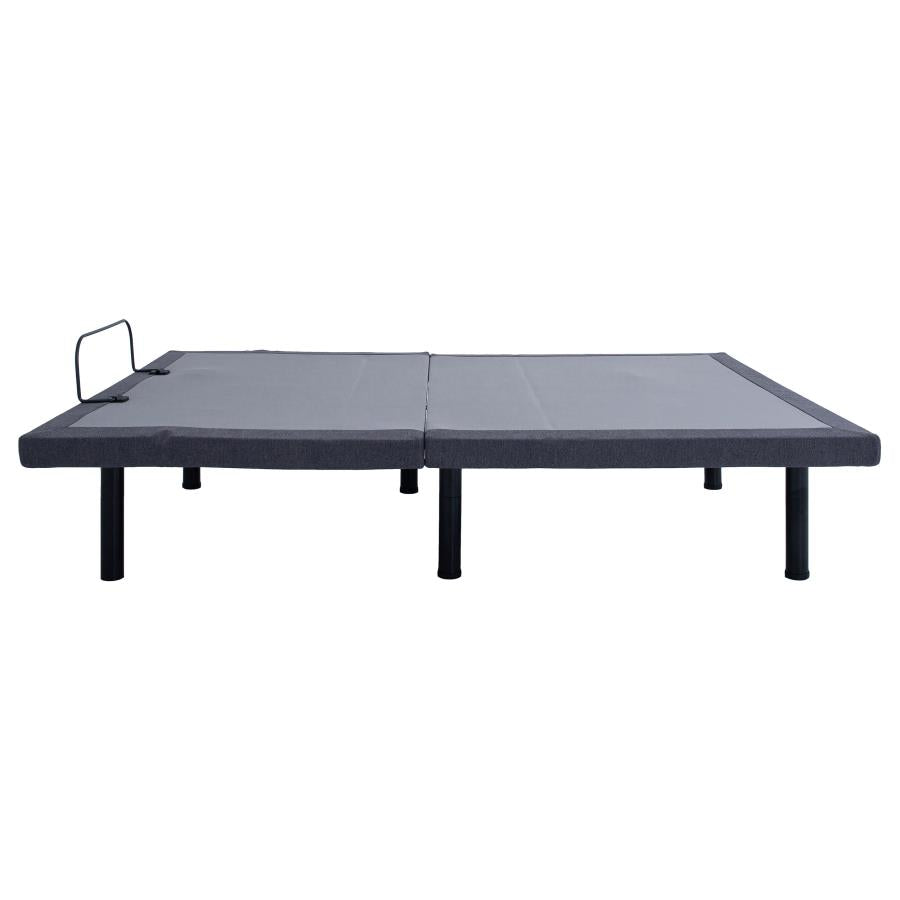 Clara Eastern King Adjustable Bed Base Grey and Black-8