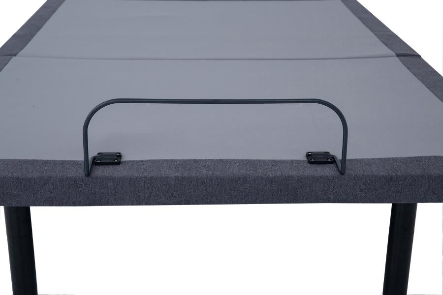 Clara Eastern King Adjustable Bed Base Grey and Black-zoom-13