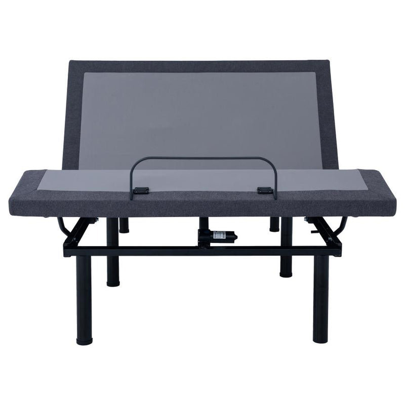 Clara California King Adjustable Bed Base Grey and Black-zoom-