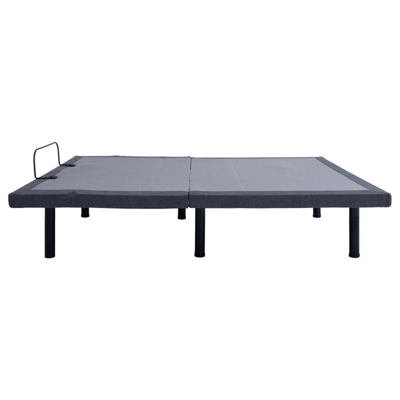 Clara California King Adjustable Bed Base Grey and Black-zoom-