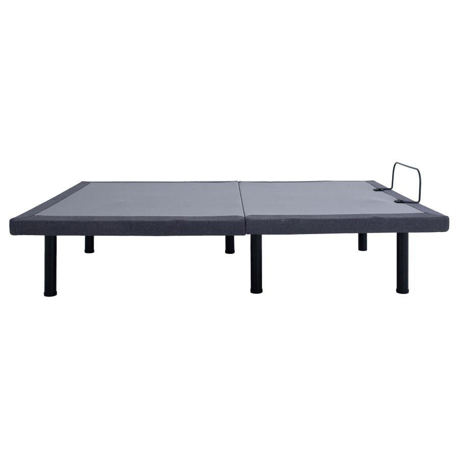 Clara Queen Adjustable Bed Base Grey and Black-zoom-12