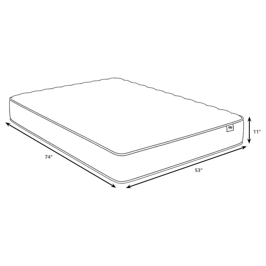 Hayes Full Firm Tight Top Hybrid Mattress White-zoom-4