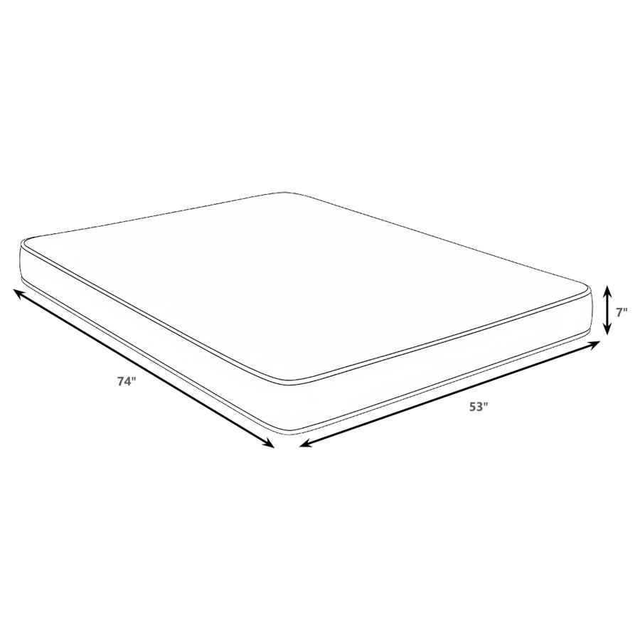 Kenyon 7-inch Full Bamboo Cover Firm Foam Mattress-zoom-4