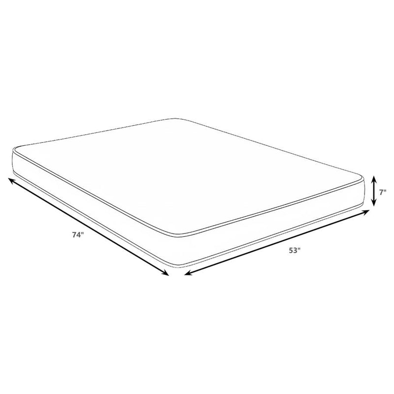 Kenyon 7-inch Full Bamboo Cover Firm Foam Mattress-zoom-