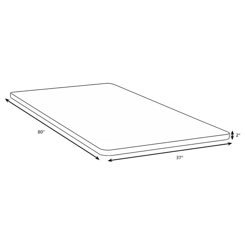 Eckard Twin XL Bunkie Board Foundation-zoom-