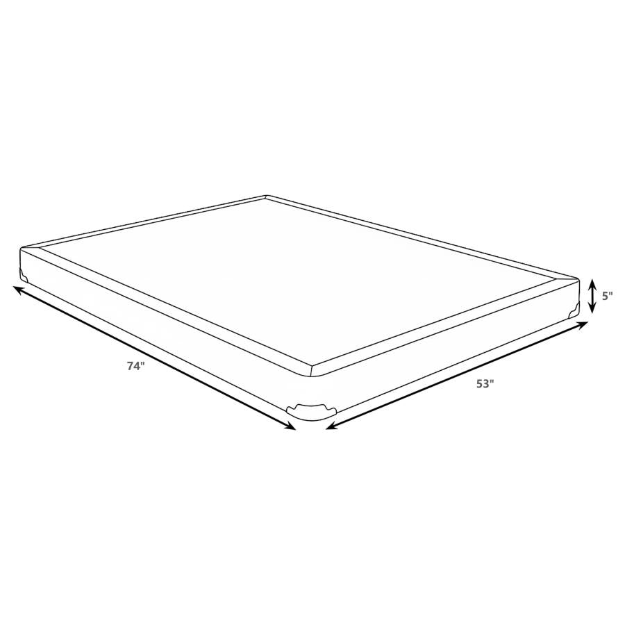 Mercer 5-inch Full Low Profile Box Spring Foundation-zoom-4