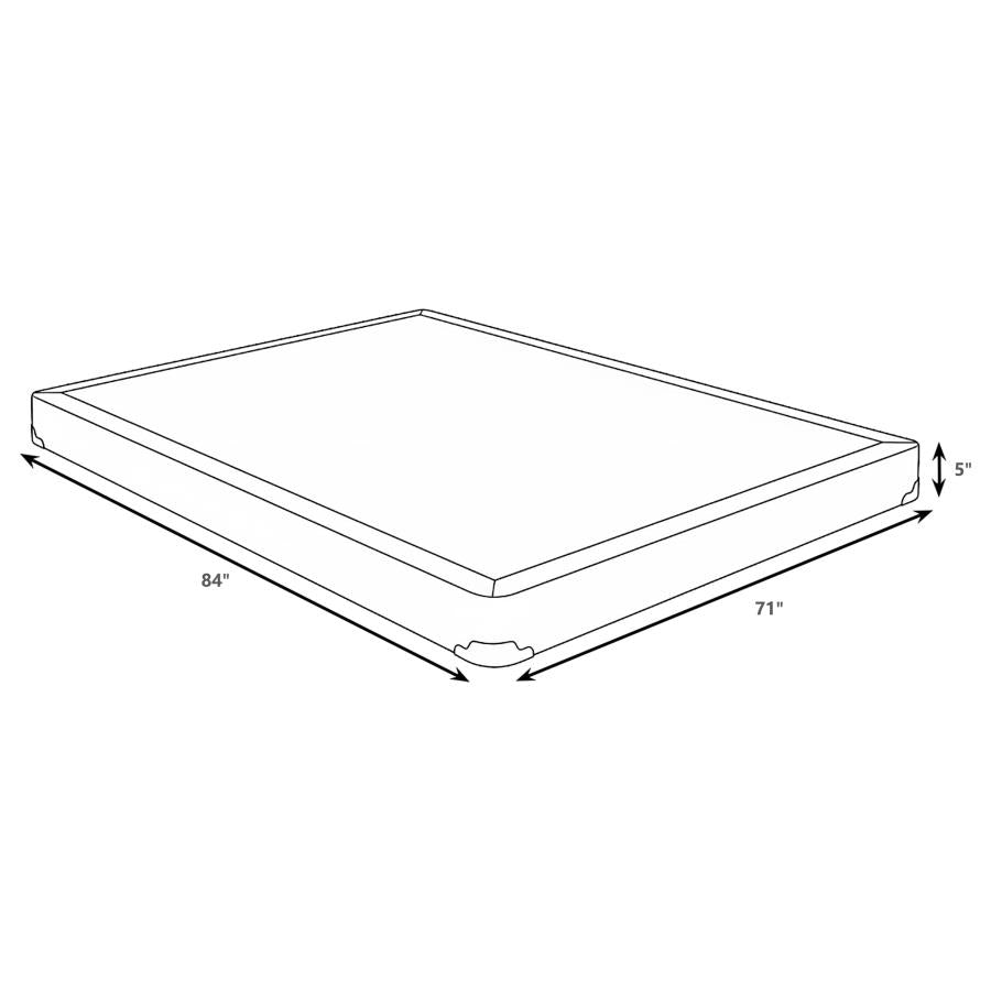 Mercer 5-inch Split California King Low Profile Foundation-2
