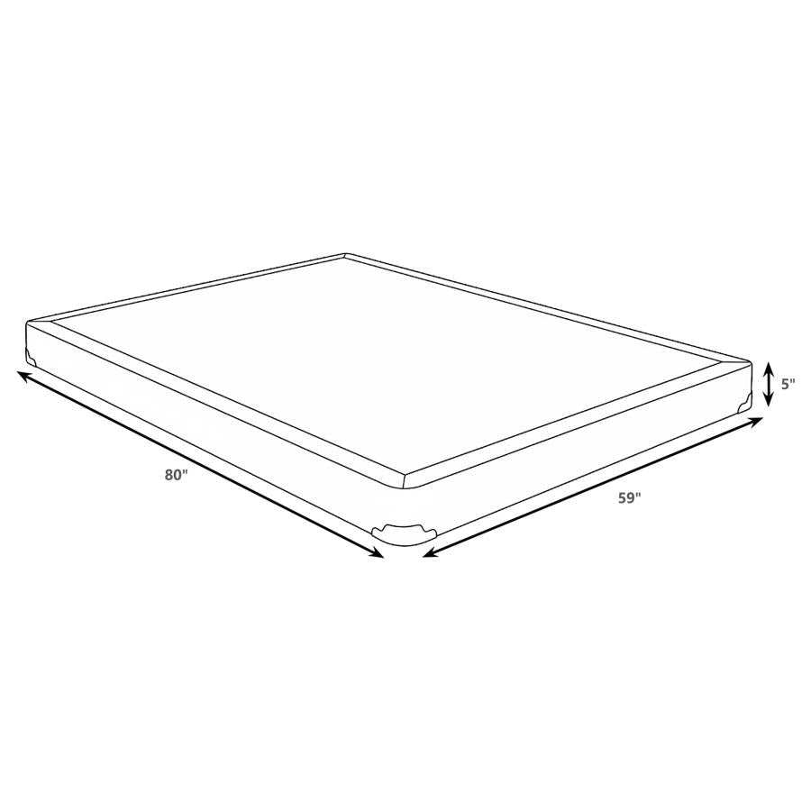 Mercer 5-inch Queen Low Profile Box Spring Foundation-zoom-2