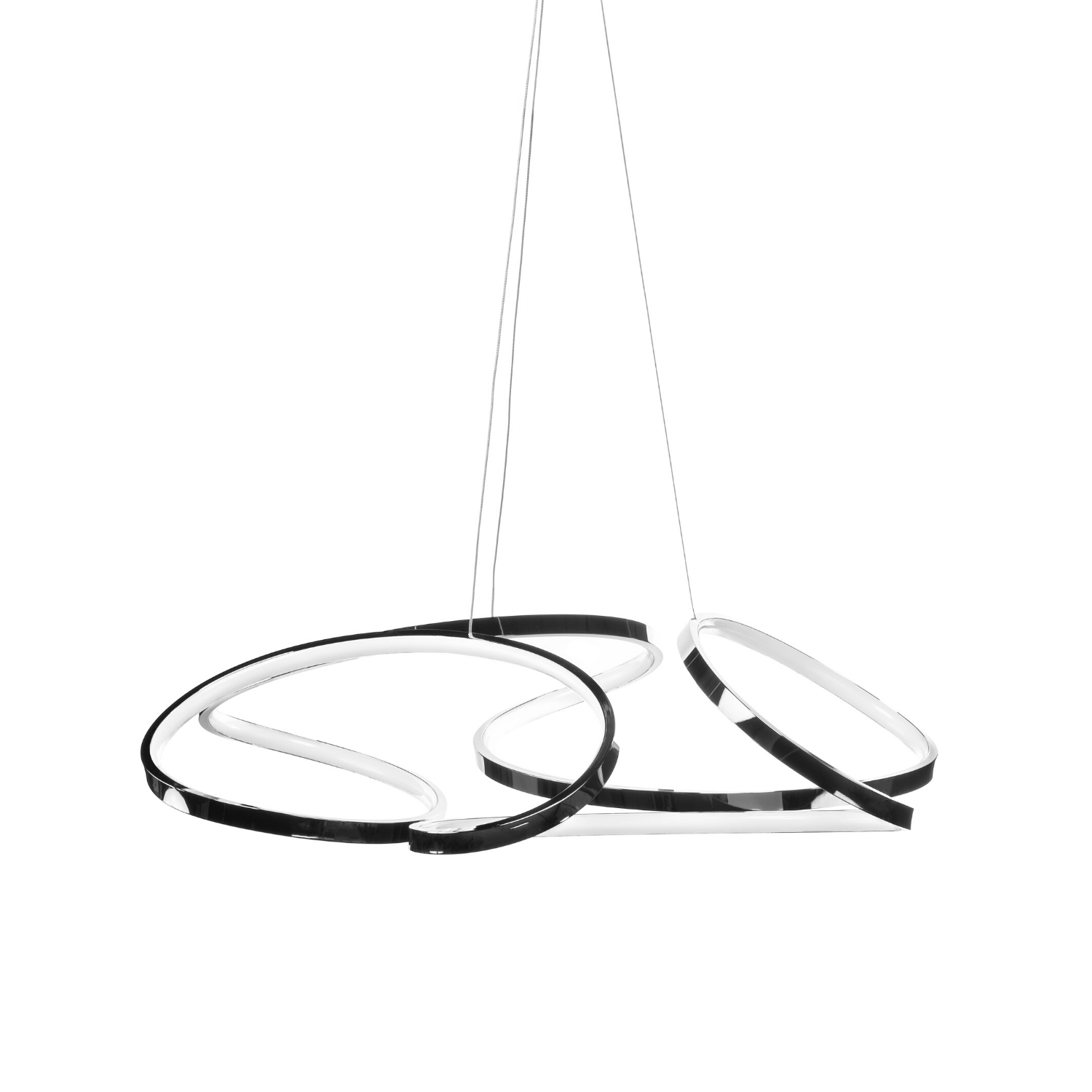 Suzhou LED Adjustable Chandelier // Chrome Finish-zoom-1