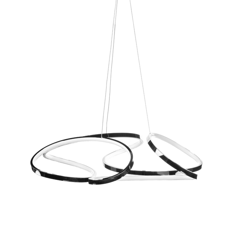 Suzhou LED Adjustable Chandelier // Chrome Finish-zoom-