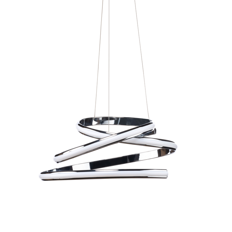 Oslo LED Adjustable Chandelier // Chrome-zoom-