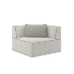 Caracole Marbella Sectional Components – angle view – Lusso Furniture Miami