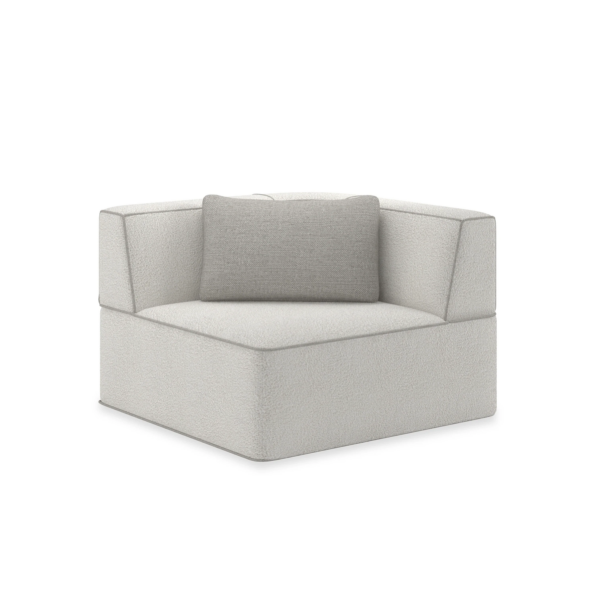 Caracole Marbella Sectional Components – angle view – Lusso Furniture Miami
