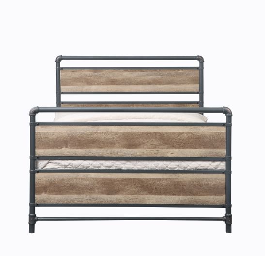 ACME Brantley Bed – angle view – Lusso Furniture Miami
