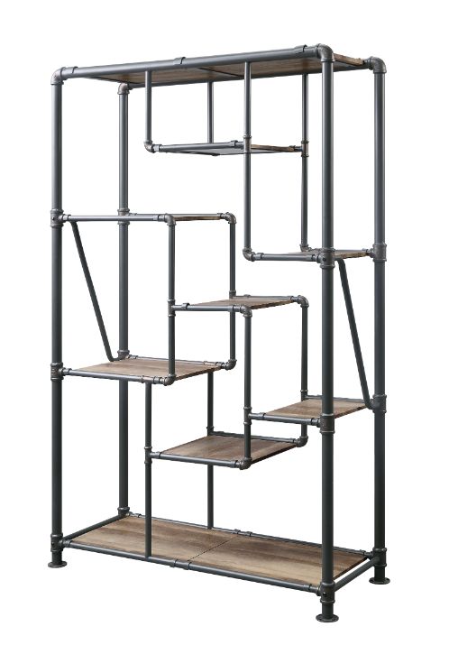 ACME Brantley Bookshelf – front view – Lusso Furniture Miami