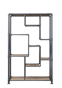 ACME Brantley Bookshelf – angle view – Lusso Furniture Miami