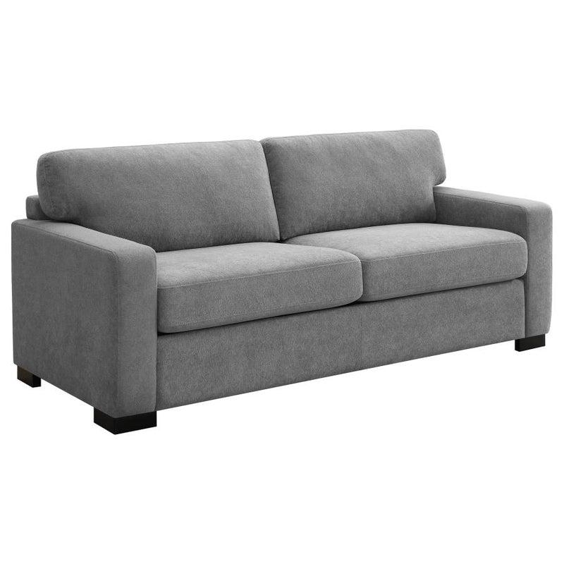 Simpson Upholstered Sofa Sleeper with Queen Mattress Grey-zoom-