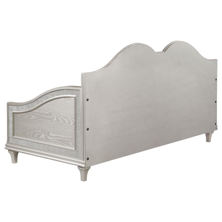 Evangeline Upholstered Twin Daybed Silver Oak-zoom-8