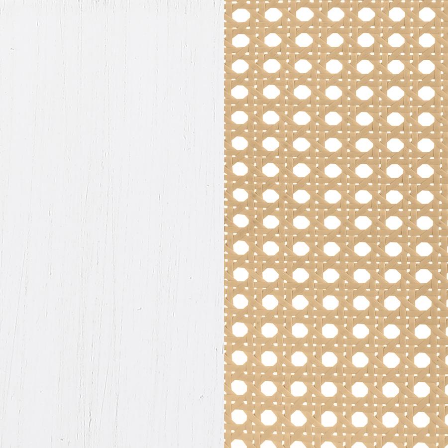 Lanewood Open Cane Webbing Metal Eastern King Bed White-zoom-11