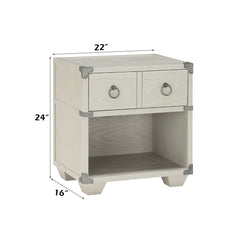 ACME Orchest Nightstand – top view – Lusso Furniture Miami
