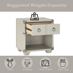 ACME Orchest Nightstand – close-up – Lusso Furniture Miami