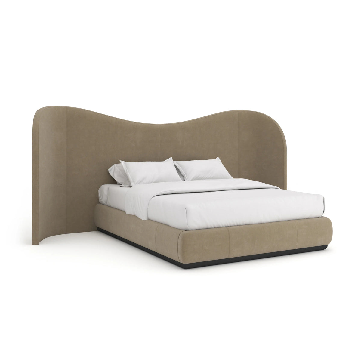 Caracole Clio Bed – side view – Lusso Furniture Miami